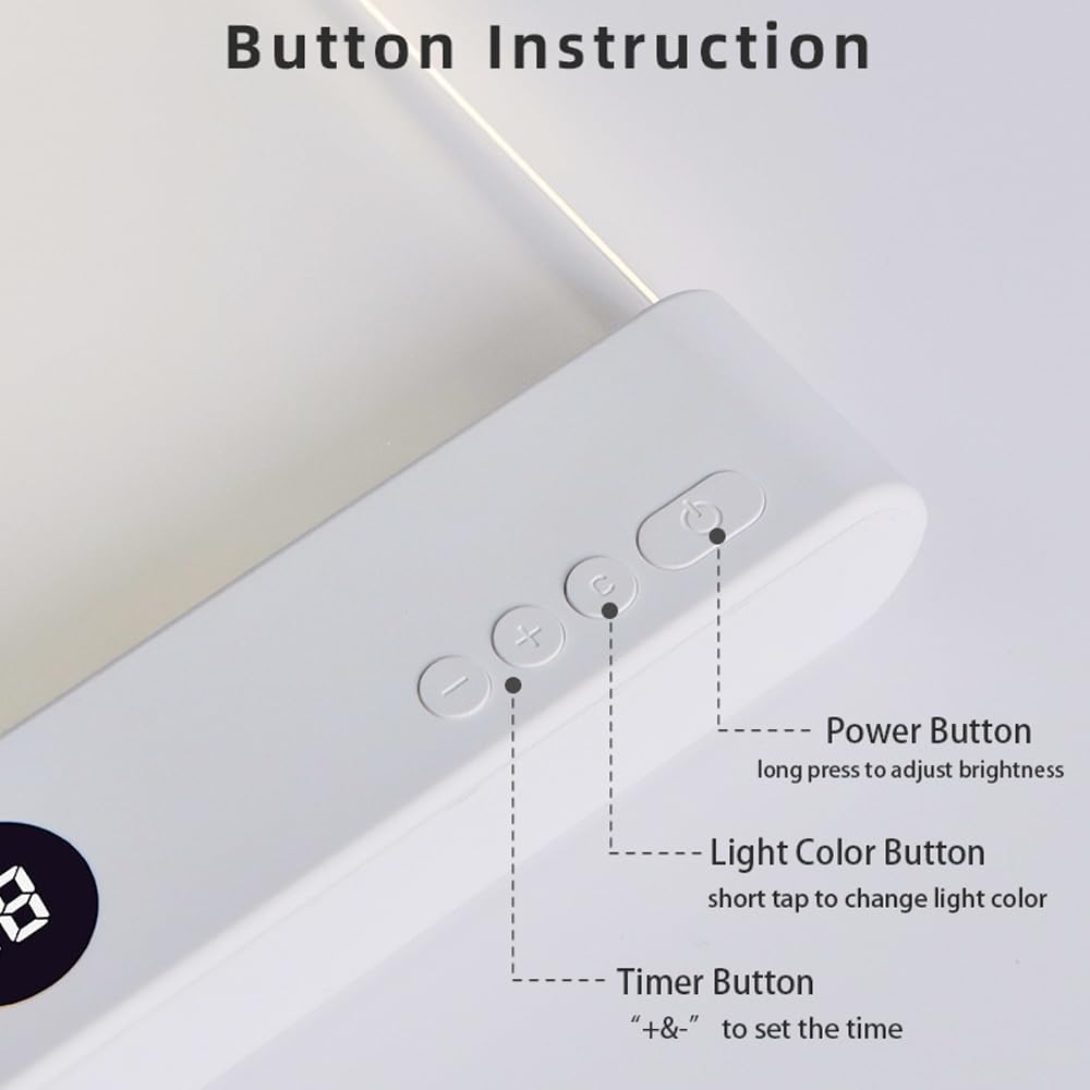 Book Light, Rechargeable Clear LED Flat Book Lights for Reading in Bed at Night with Dimmable 3 Colors & Timer, Full Page Panel Plate Lamp, Study Light Gifts for Readers Women Kids Book Lovers (Pink)