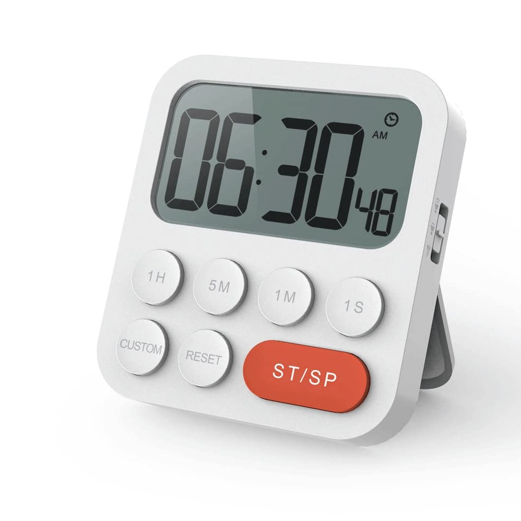 LCD Digital Timer Kitchen Countdown Stopwatch Cooking Clock Time for Shower Study Counter