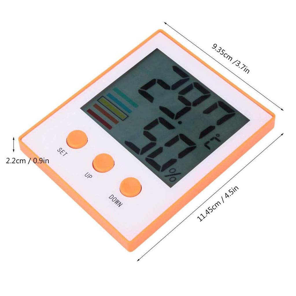 Digital Hygrometer Indoor Thermometer, Humidity Gauge Indicator Room, for Home, Office