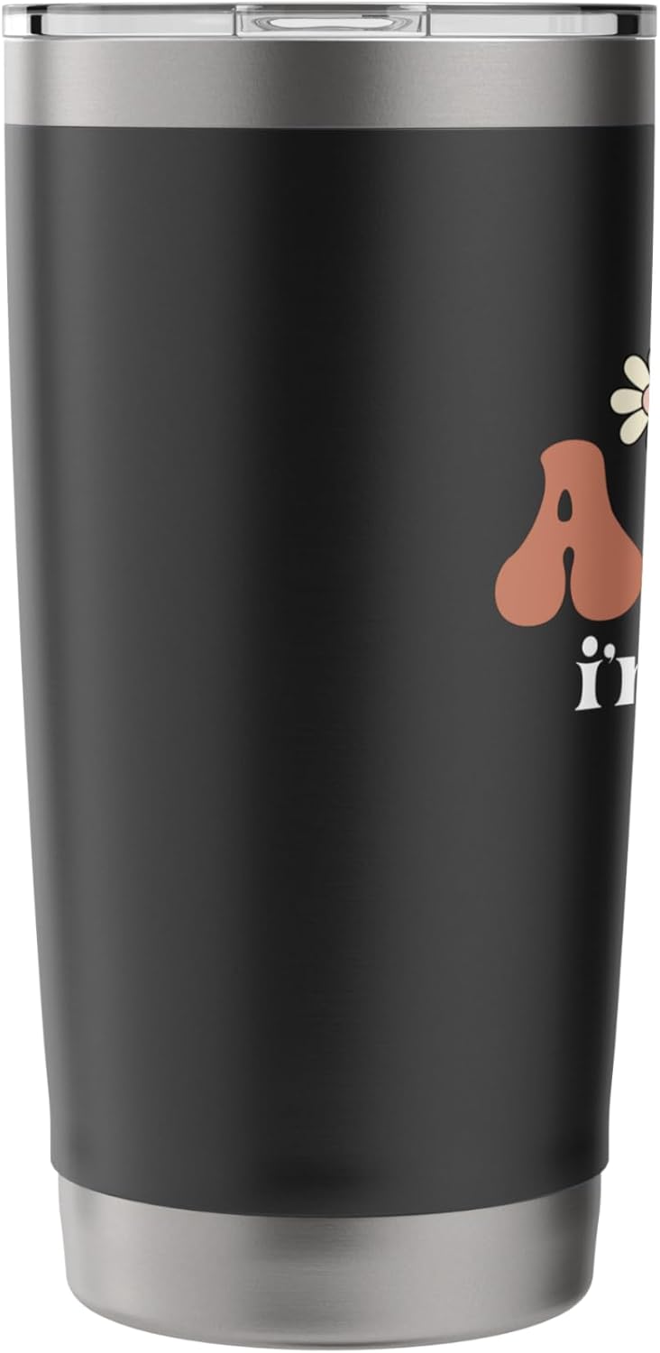 Go Away I'm Reading Books Nerd Booktrovert Book Lover Coffee Stainless Steel Insulated Tumbler