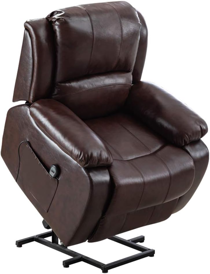 Electric Power Lift Recliner Chair for Elderly Home Theater Seating for Living Room Ergonomic Lounge Chair with Massage Sofa Reading Chair Single