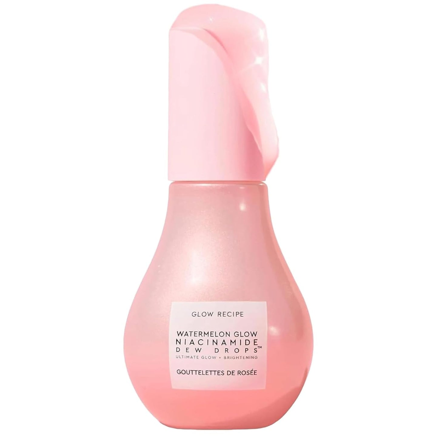 Glow Recipe Watermelon Niacinamide Dew Drops, Korean Niacinamide Serum Drops, Hydrating Face Serum + Primer & Liquid Highlighter, Hyaluronic Acid, Dewy Glow (40ml)