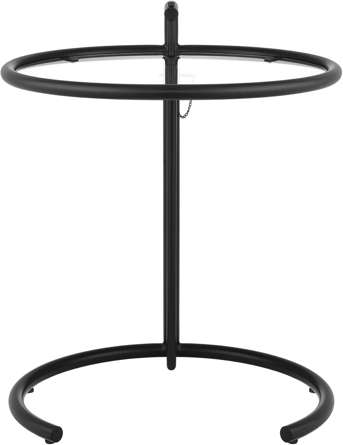 Modway EEI-125-BLK 아일린 그레이 메탈 사이드 테이블, 블랙