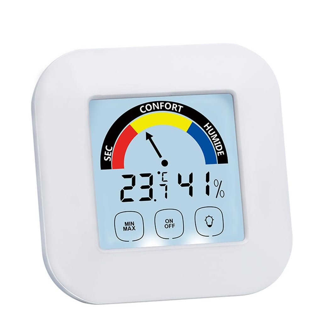 Multi-Functional Smart Home Electronic Digital Temperature and Humidity Meter