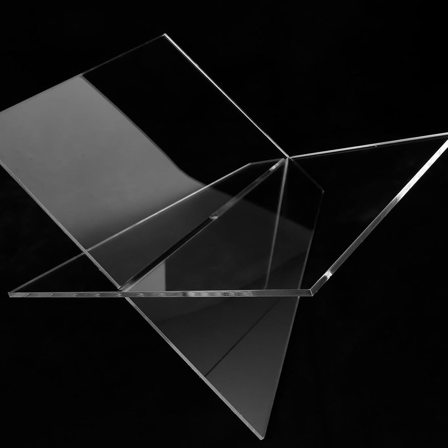 Milisten Acrylic X-Shaped Book Holder Stand Cookbook and Recipe Display Rack for Kitchen Countertop Reading and Magazine Display