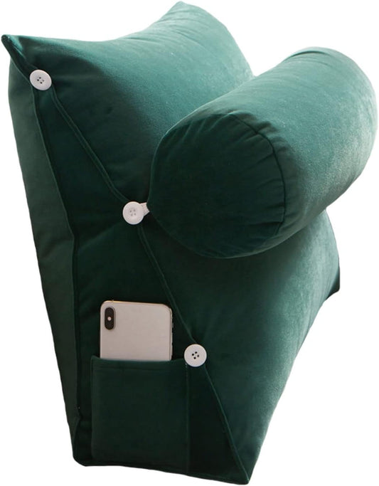 Sofa Wedge Back Cushion Support Lumbar Pillows Decorative Throw Pillows with Neck Support Improve Posture and Prevents Lower Back Pain Pregnancy Pillows for Sleeping