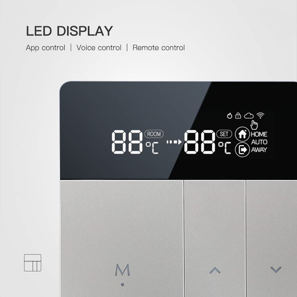 Smart Thermostat Temperature Controller Water Electric Floor Gas Boiler Heating Control