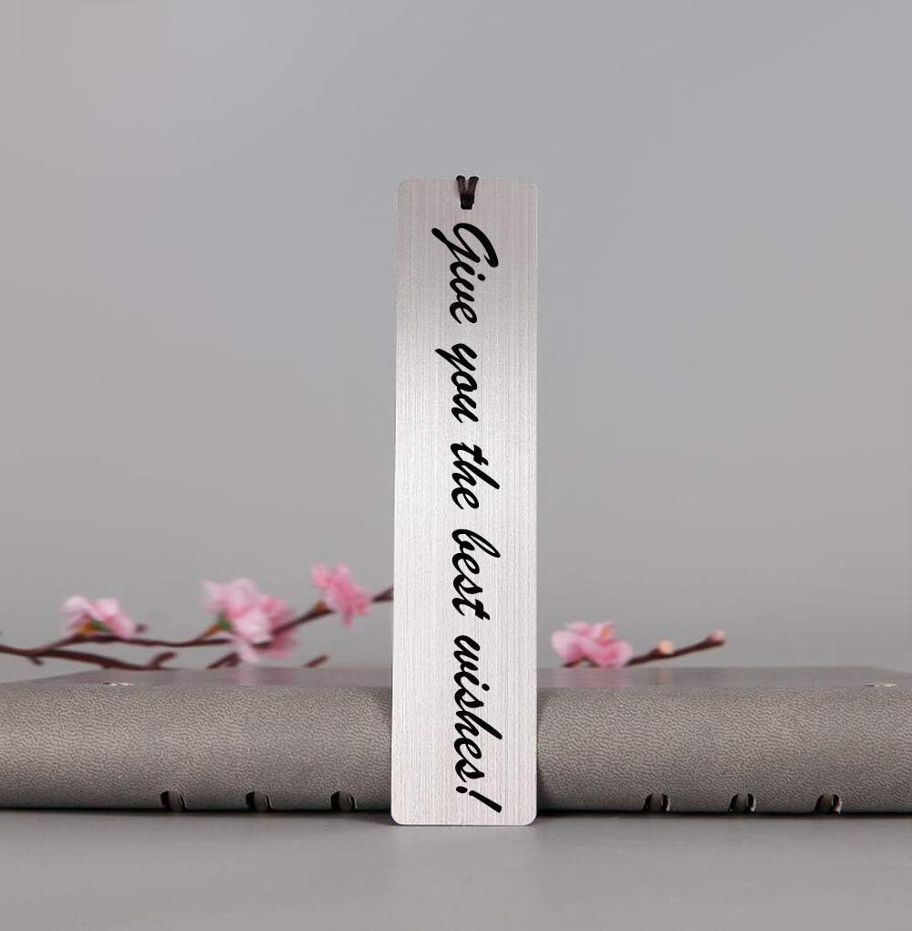 4 Pcs Freely Createable Silver Metal Tassel Bookmarks - As The Best Gift