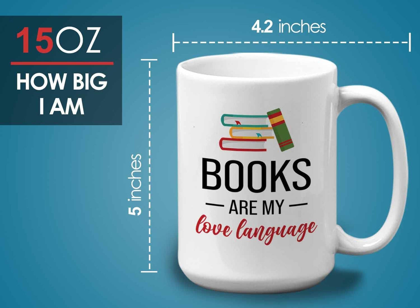 Bubble Hugs Book lovers Coffee Mug 15oz White - Books My Love - Author Writer Library Library Editor Introvert Book Lovers Cat Lover Chill Relax Bookworm Reading
