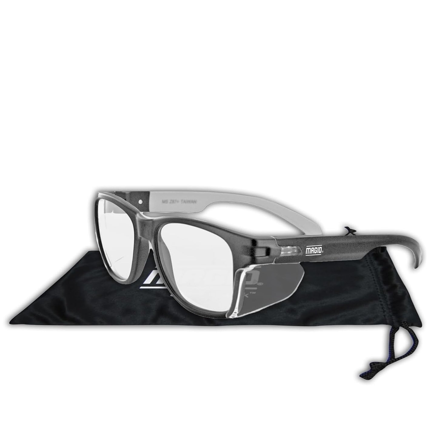 MAGID Anti-Fog Polycarbonate Safety Glasses, 1 Pair, Y50