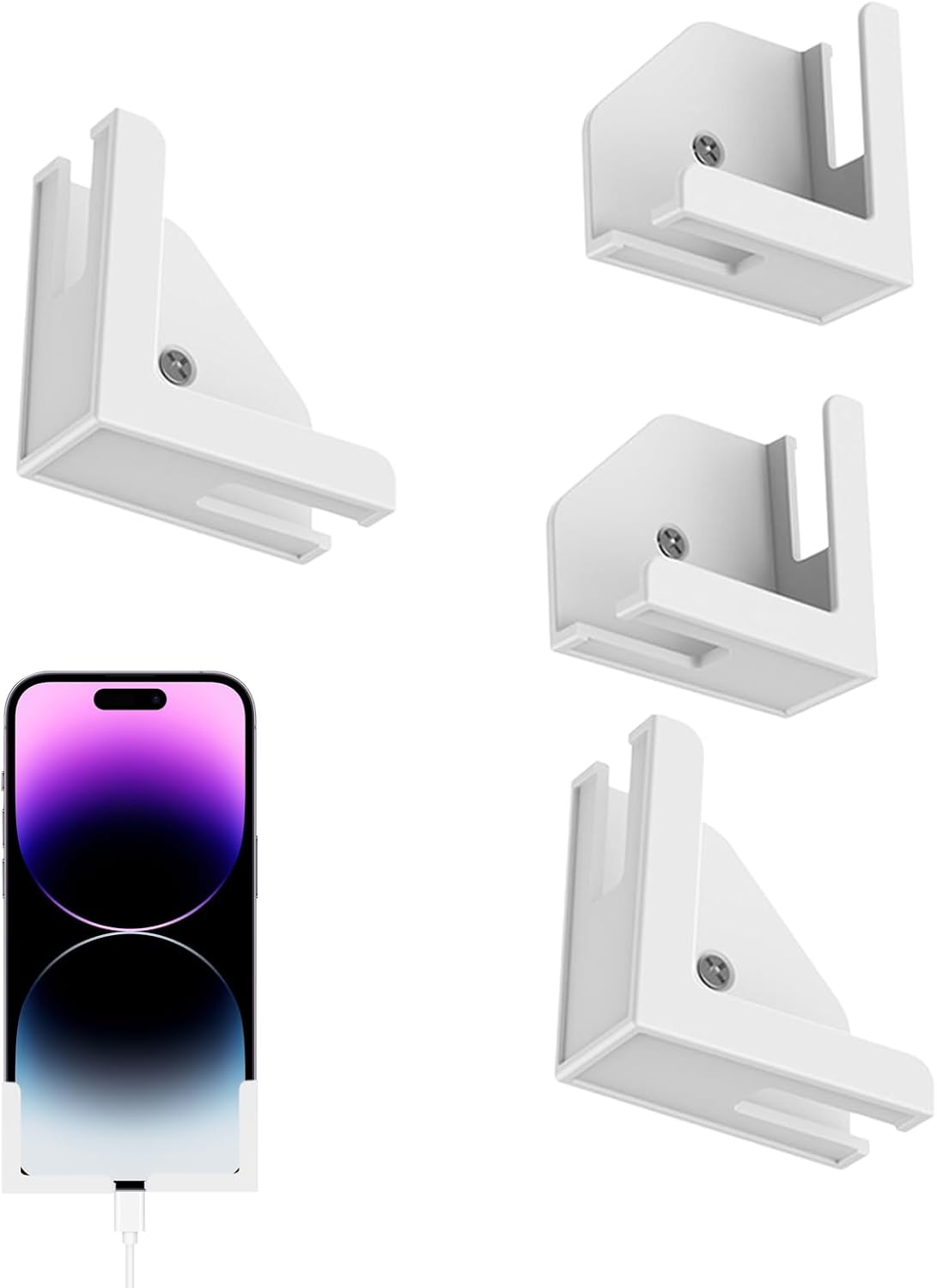 Genérico Tablet Wall Mount - for | Flexible Wall Mount for Tablets, Smartphones, E-Readers, 360 Degree Rotation, Durable Space Saving, Mon