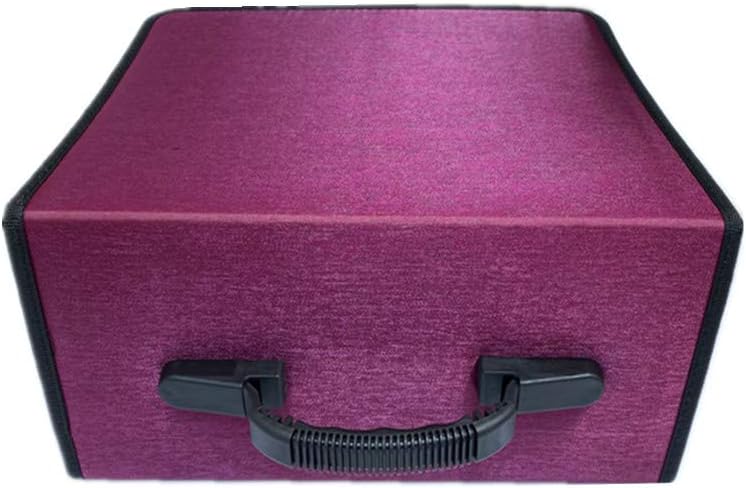 CD/DVD Case Holder Organizer Wallet Sleeves Booklet Binder,Storage 400 Capacity Disc(Rose)