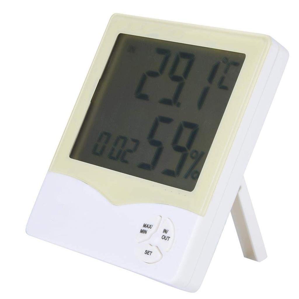 Home Temperature Hygrometer External Probe and Humidity Measuring Instrument Indoor High Precision Electronic Thermometer