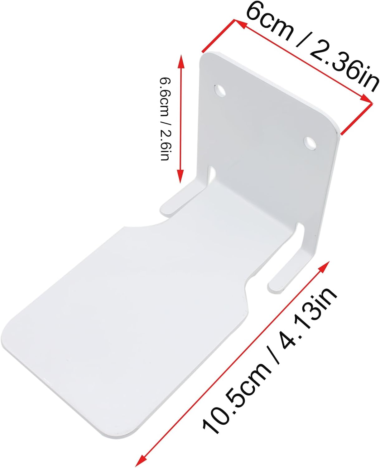 2 Pcs Invisible Floating Bookshelves Heavy Duty Floating Book Shelves for Wall Carbon Steel Hidden Bookshelf for Bedroom Living Room Office