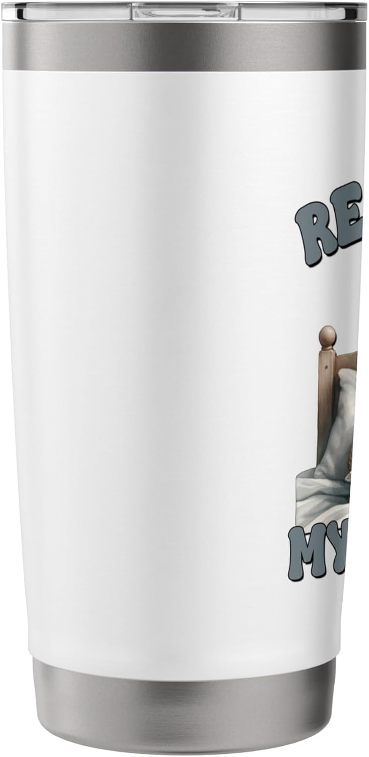 Book Reader Accessories For Teacher Reading Is My Therapy Stainless Steel Insulated Tumbler