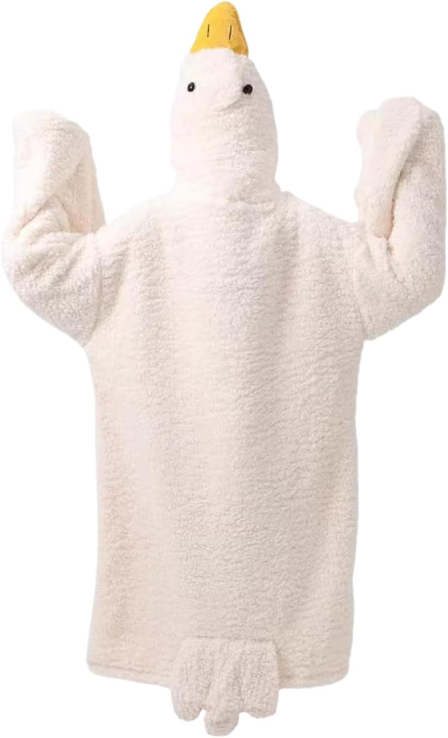 Wearable Blanket - Geese Shape Oversized Hoodie Sweatshirt, Ultra Soft Warming Pajama Wrap with Plush Lined Interior Giant