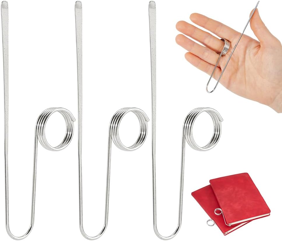 DICOSMETIC 3Pcs Book Holder Ring Platinum Metal Thumb Book Page Holder Alloy Finger Ring Books Opener 2-in-1 Bookmark and Page Holders for Lovers Reading Gifts Women Men