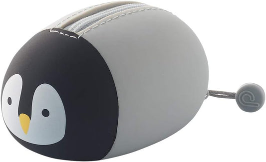 LIHIT LAB PuniLabo Mini Zipper Pouch, Horizontal, 2.2" x 2.7", Penguin (A7780-10), Small: 2.2" Ã— 2.7"
