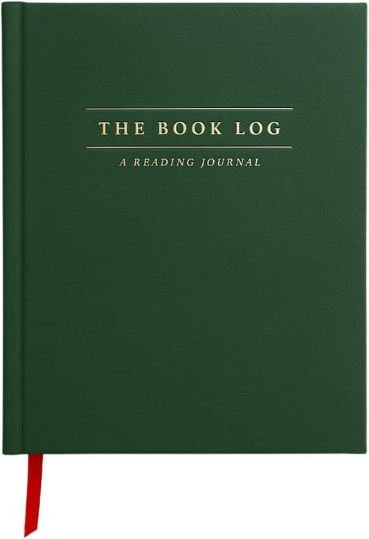 Reading Journal & Book Log – 120 Reviews Hardcover Reading Journal by Curation Station, Reading Tracker, TBR List, Club Notes for Book Lovers