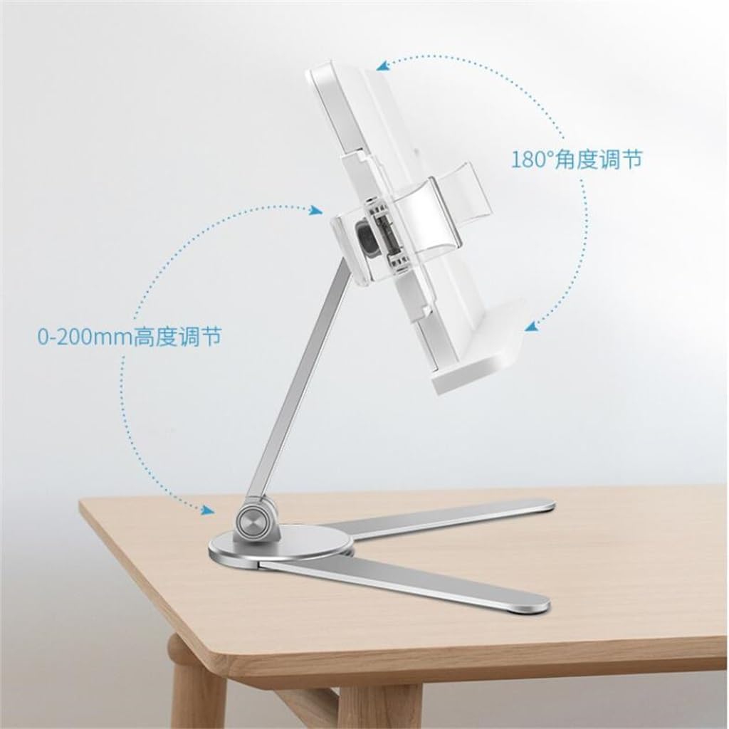 Multifunctional Portable Lifting Reading Frame, Fixed Desk, Flat Metal Support