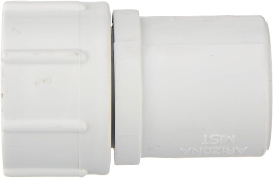 10- Pack 1/2 Inch Slip PVC x 3/4 Inch Female Thread Garden Hose to Pipe Fitting Adapter