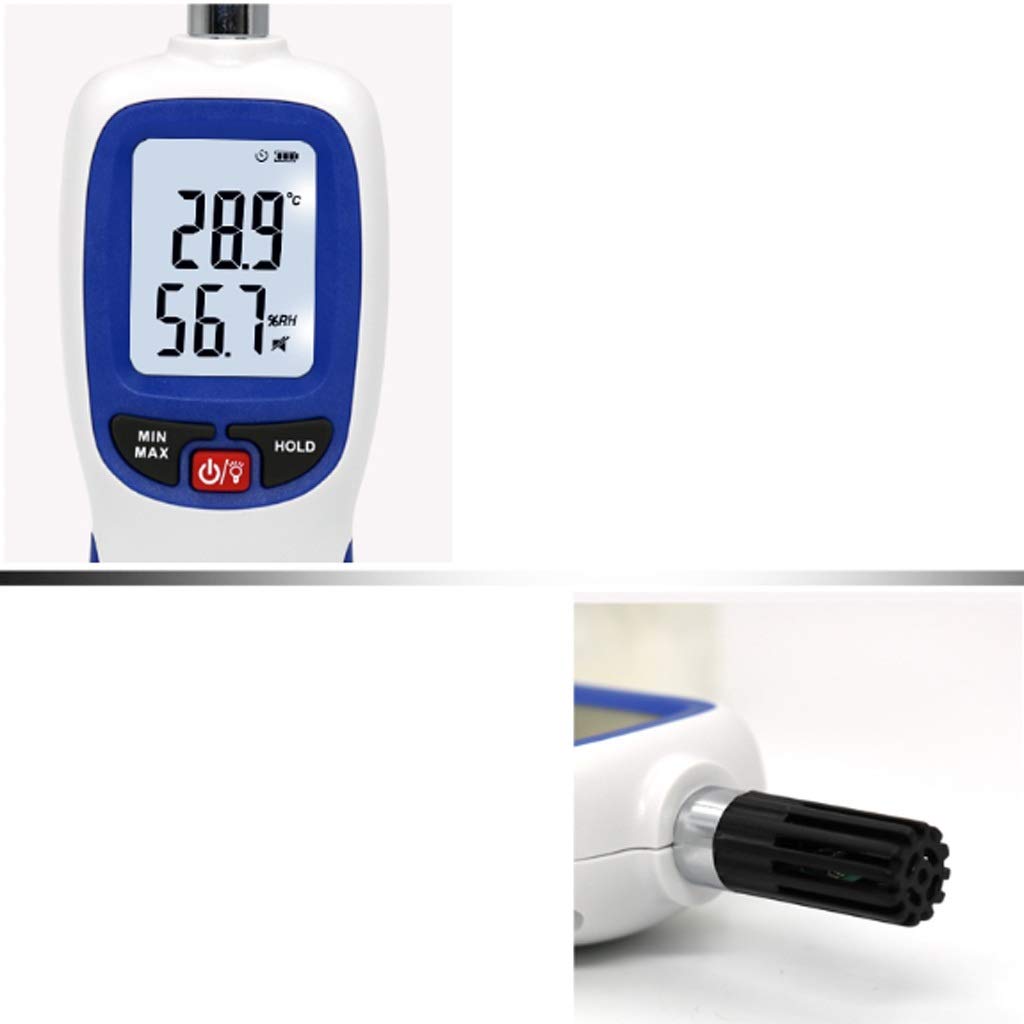 High-Precision Temperature and Humidity Meter Industrial Digital and Measuring Instrument Handheld Household