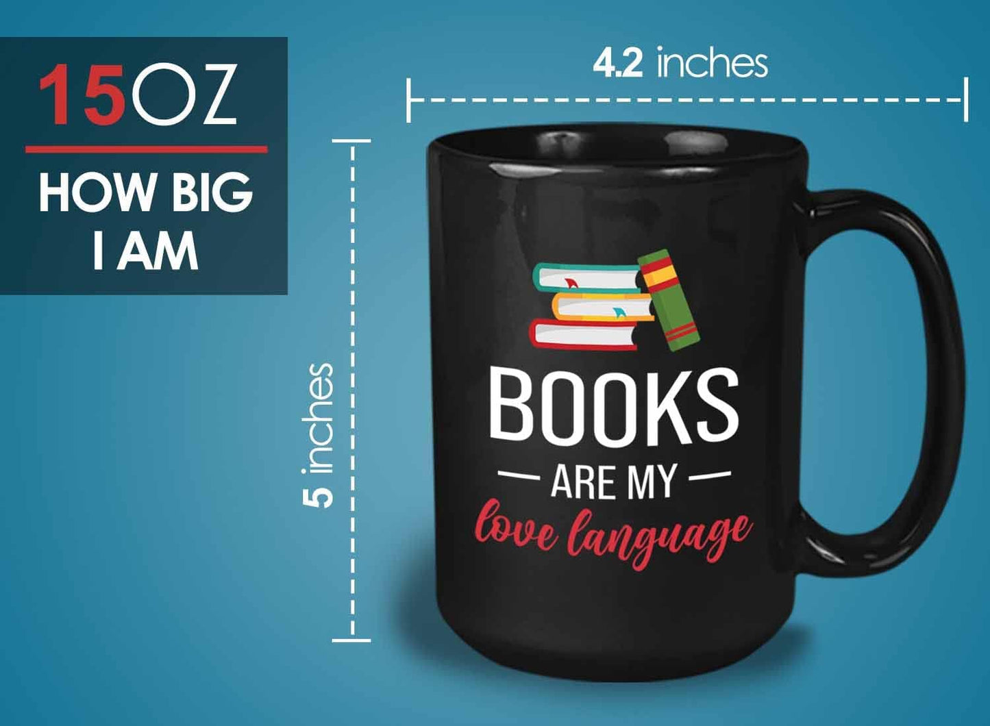Bubble Hugs Book lovers Coffee Mug 15oz Black - Books My Love - Author Writer Library Library Editor Introvert Book Lovers Cat Lover Chill Relax Bookworm Reading