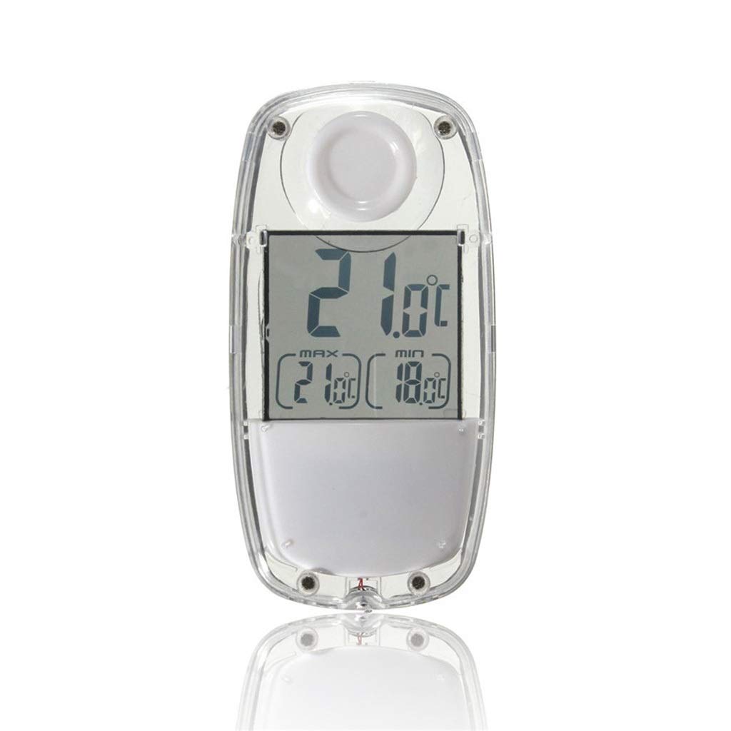 Creativity Waterproof LCD Digital Solar Power Window Thermometer Temperature Meter