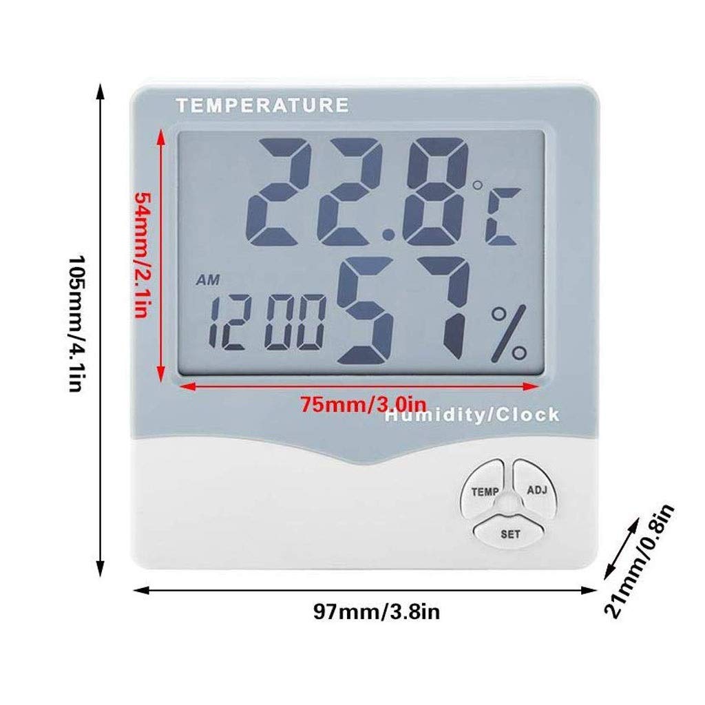 Digital Hygrometer Thermometer and Humidity Gauge with Temperature Monitor