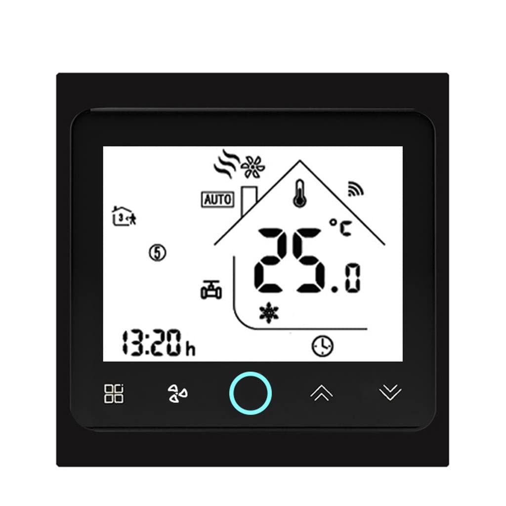 Smart Thermostat Temperature Controller Water/Electric Floor Heating Water/Gas Boiler Works(D)