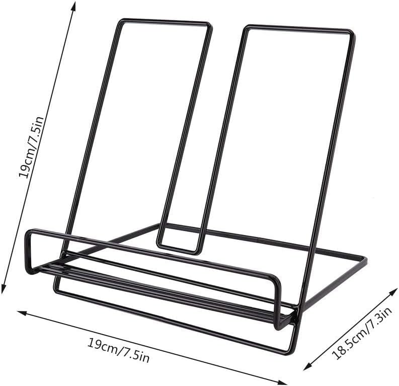 Book Stand, Book Holder Computer Stand Tablet Stand Cookbook Stand Document Holder Book Page Holder Reading Stand for Recipe Laptop