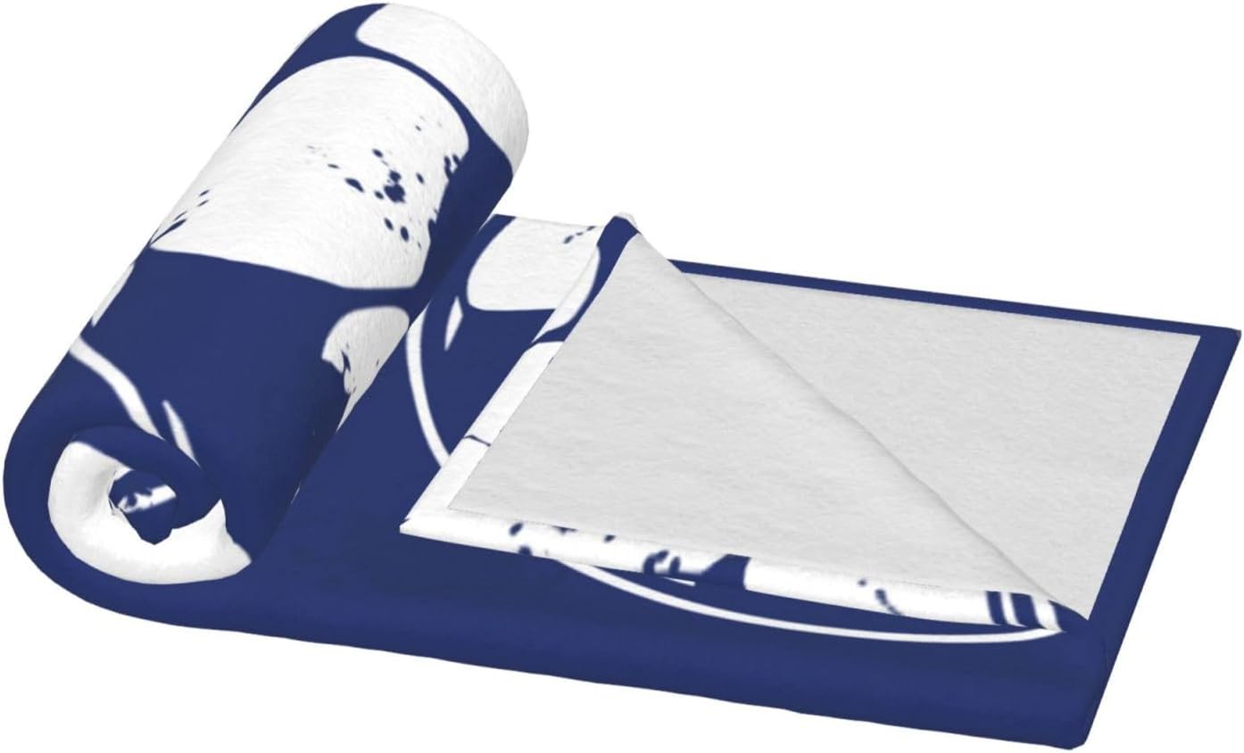 Soccer Blanket - Soft and Comfy Flannel Bedding for Boys, Girls and Soccer Lovers - 40"X50"
