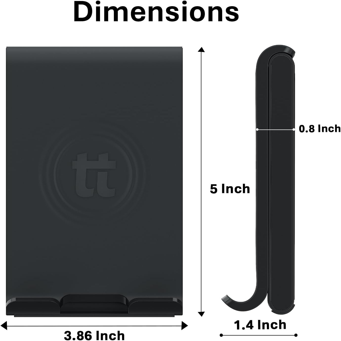 Tablet Stand, Adjustable Height, Phone Stand, Tablet Stand for Desk, Devices up to 12", Charging Slot, Foldable, Silicone Padding, Compatible with iPad/iPhone, Fits Tablets and Phones