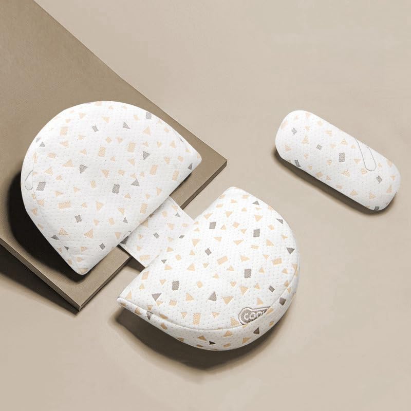 Pregnant Women's Pillows, Side Sleeping, Abdominal Support, Waist Protection, Summer Sweat Non Sticky, Removable and Washable (Gray)