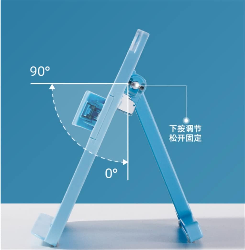 Reading Rack Student Opening Season Portable Adjustable Angle Clip Book Stand(Black-JoJo's Bizarre Adventure1)