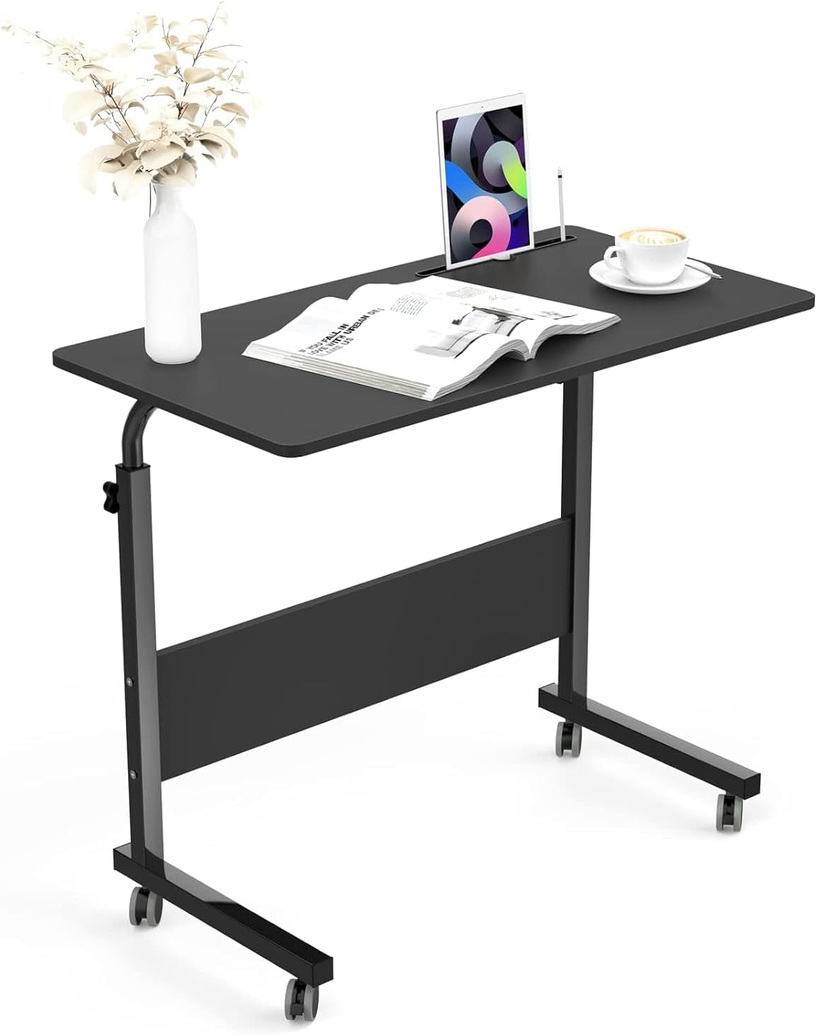 SogesGame 31.5 Inch Computer Desk, Modern Simple Gaming Desk Home Office Desks, Writing Study Table Small Desk
