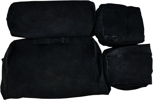 ENITYA Reading Pillow for Sitting in Bed Adult,Large 21"(Black) Cover