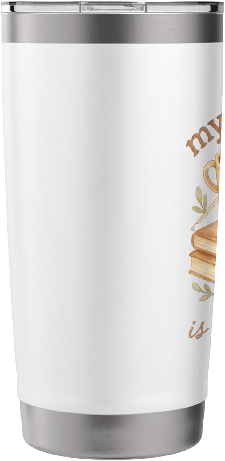 My Weekend Is All Booked Cozy Book Lover Reading Stainless Steel Insulated Tumbler