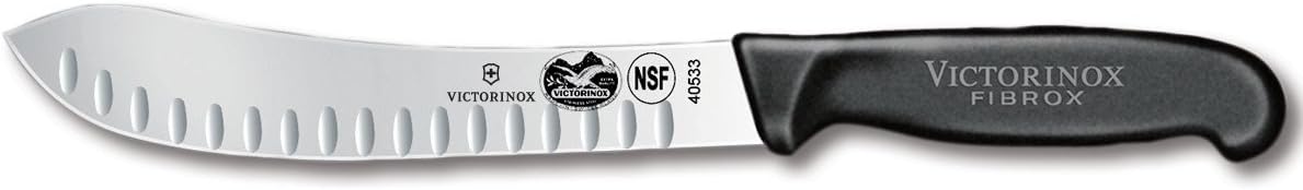 Victorinox Cutlery 8-Inch Granton Edge Butcher Knife