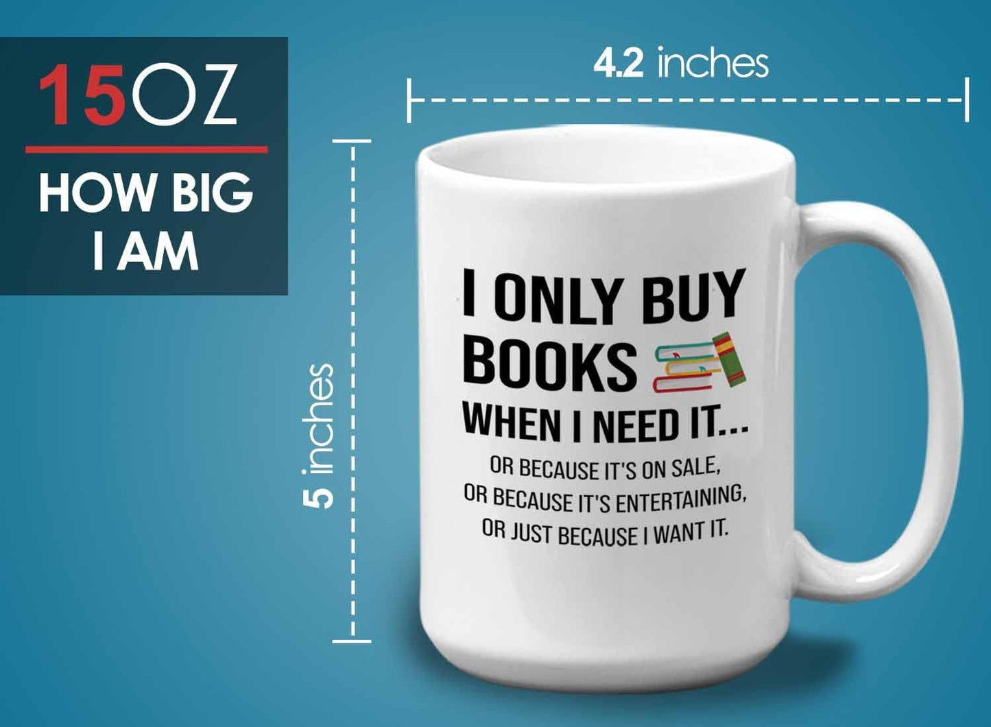 Bubble Hugs Book lovers Coffee Mug 15oz White - Only Buy Books - Author Writer Library Library Editor Introvert Book Lovers Cat Lover Chill Relax Bookworm Reading