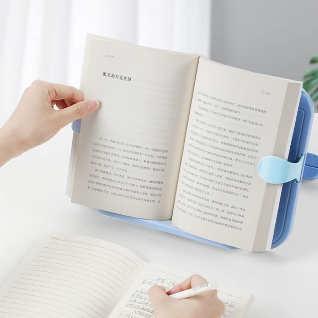 Reading Rack Multifunctional Retractable Portable Student(Blue)