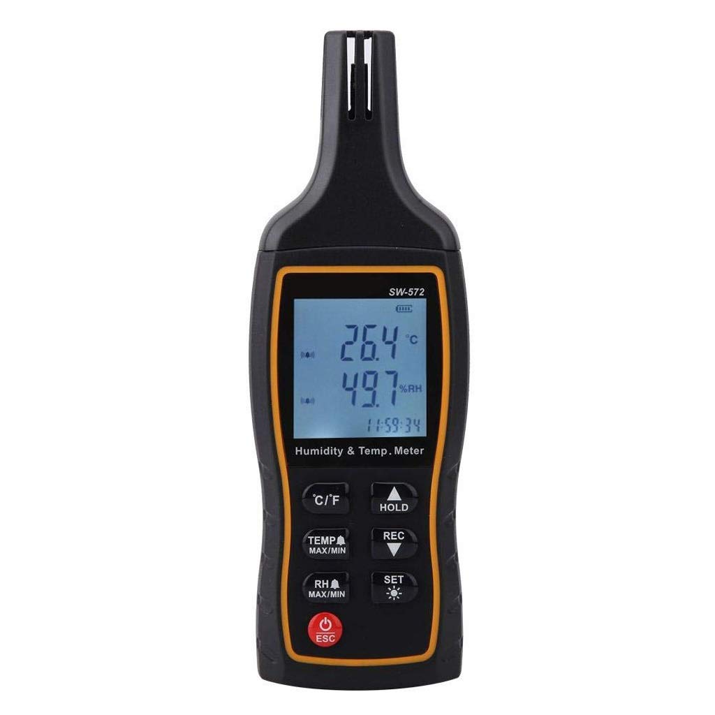 Handheld Thermometer and Hygrometer Industrial High Precision Digital Temperature and Humidity Meter Dew Point Wet Bulb Thermohygrometer