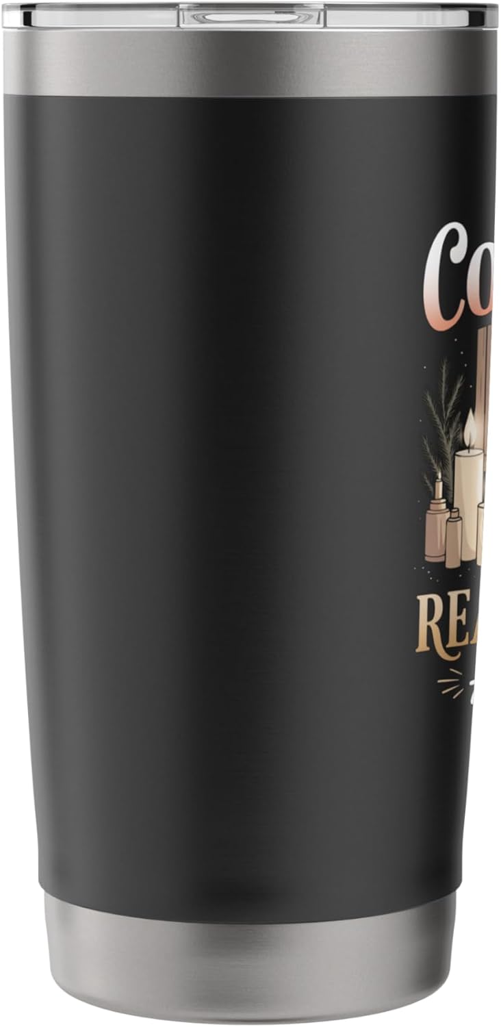 Cozy Night Reading Mode Activated Window Stainless Steel Insulated Tumbler