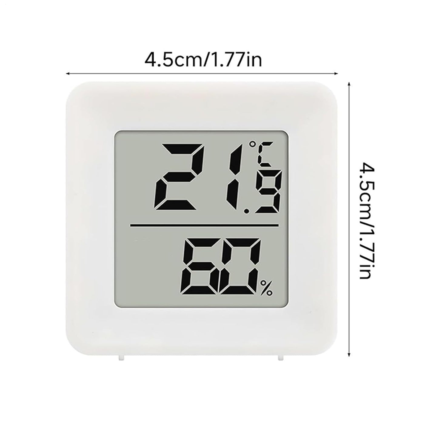 Indoor Humidity Meter, 50g ABS Battery Operated Gauge for Home, Greenhouse, Bedroom, Office, Climate, Weather, Monitoring, Comfort, Nursery, Basements