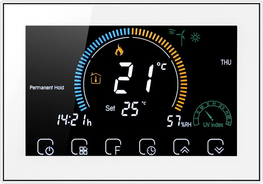 Smart Home Thermostat Electric/Water Floor Heating Temperature Controller Work