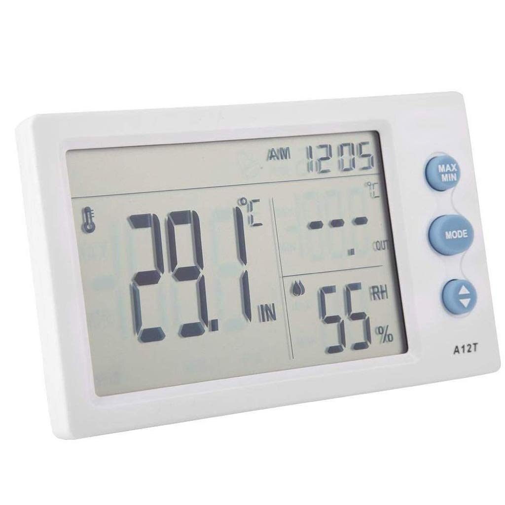 Digital Hygrometer Indoor Thermometer, Rare Screen Room Temperature Humidity Meter