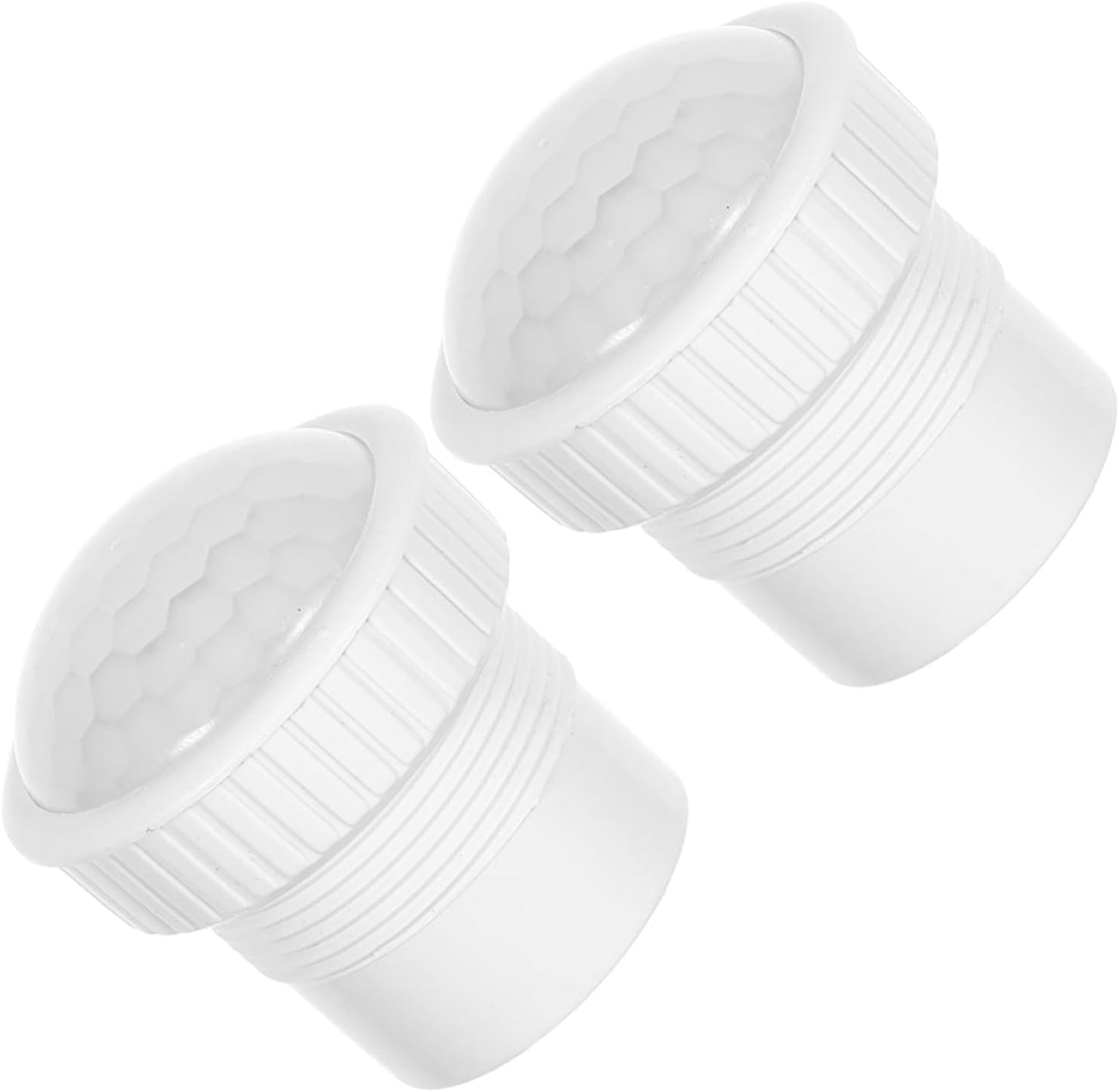 PRETYZOOM 2Pcs Motion Light Shade Installation Auto Light Switch for Home Security High Transparency Design for Outdoor and Indoor Use for Lighting