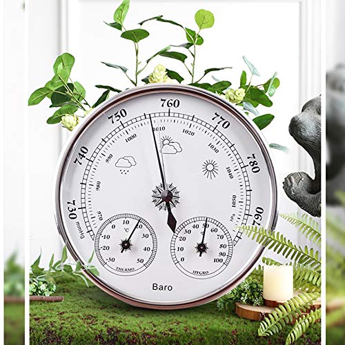 3 in 1 Measure Gauge Household Weather Station Barometer Thermometer Hygrometer Wall Hanging