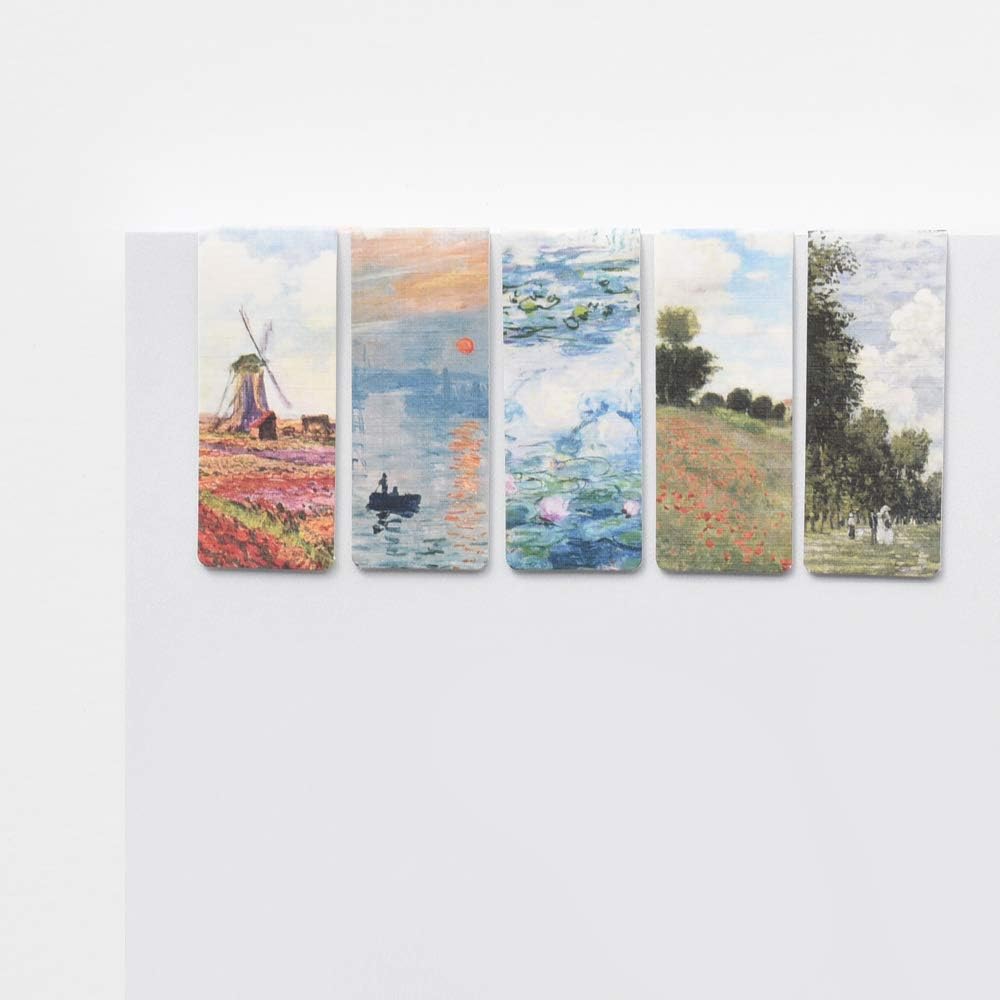 Monolike Magnetic Bookmarks Monet, Set of 5