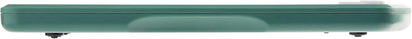 Taylor Digital Ocean Bound Plastic Kitchen Food Scale, 11 Pound Capacity, Teal